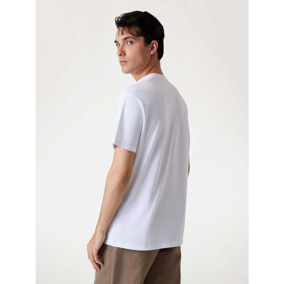 Men's T-Shirts Guess White