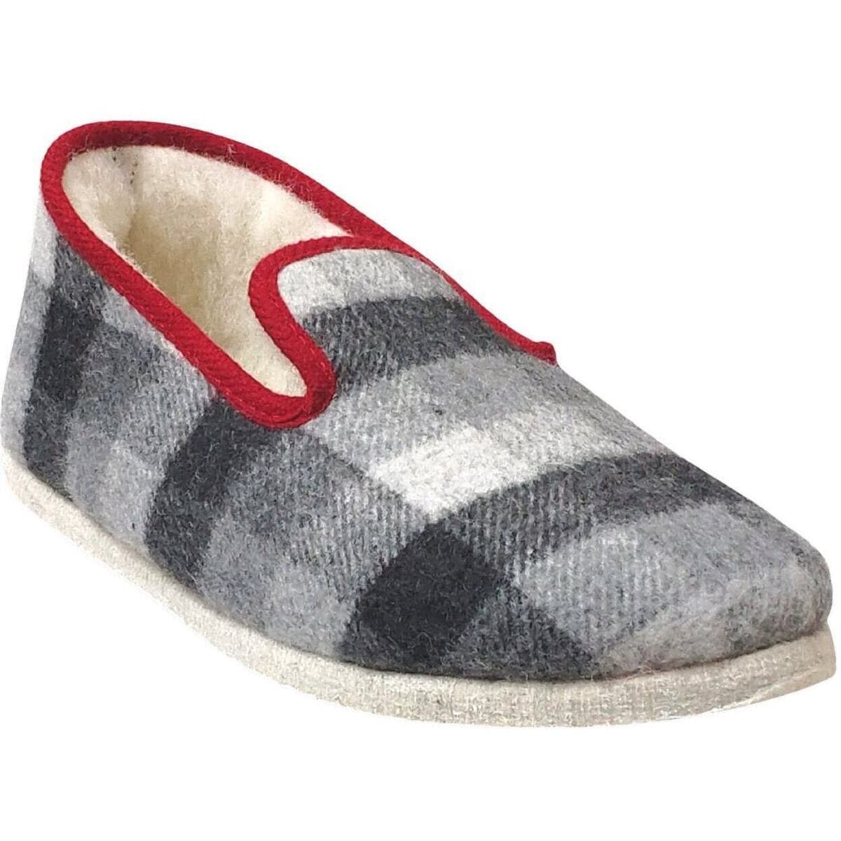 Men's House Slippers Chausse Mouton Gray