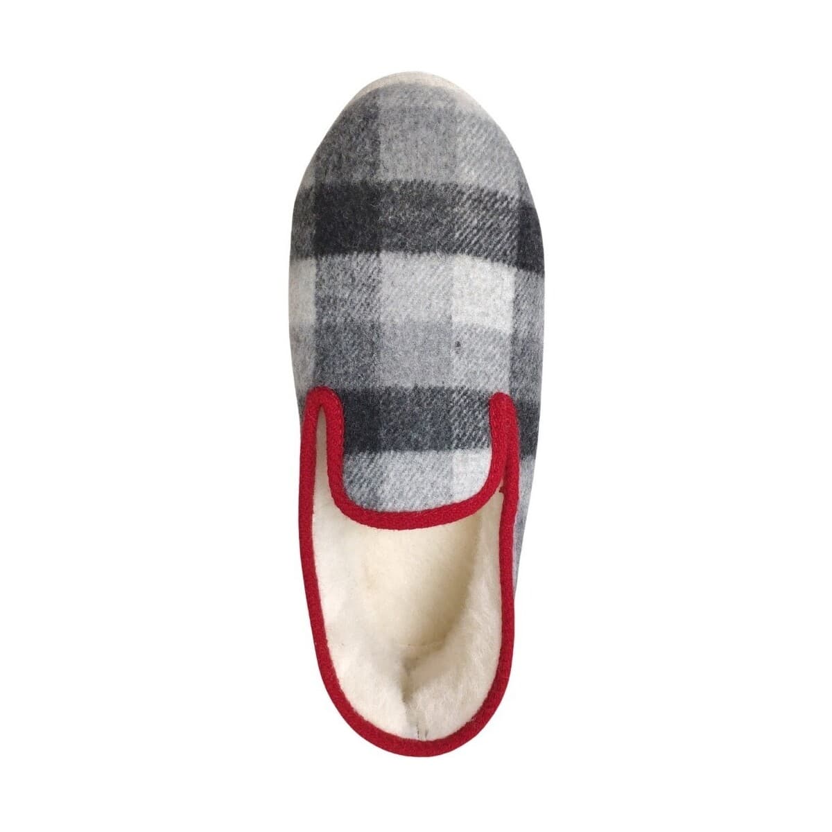 Men's House Slippers Chausse Mouton Gray