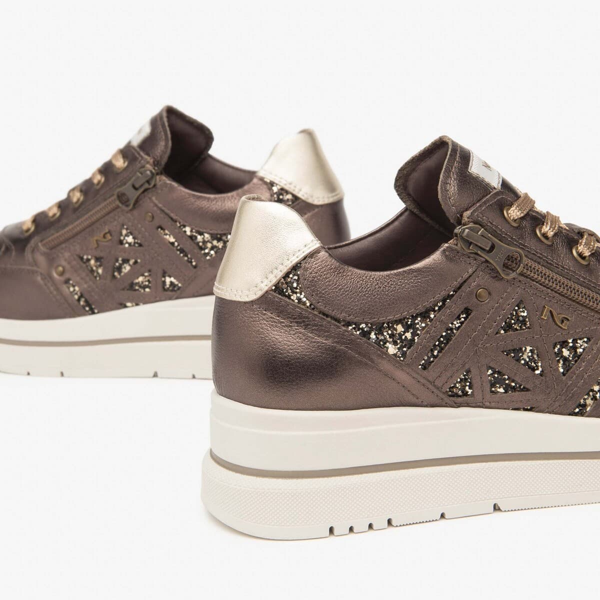 Women's Sneakers NeroGiardini Brown