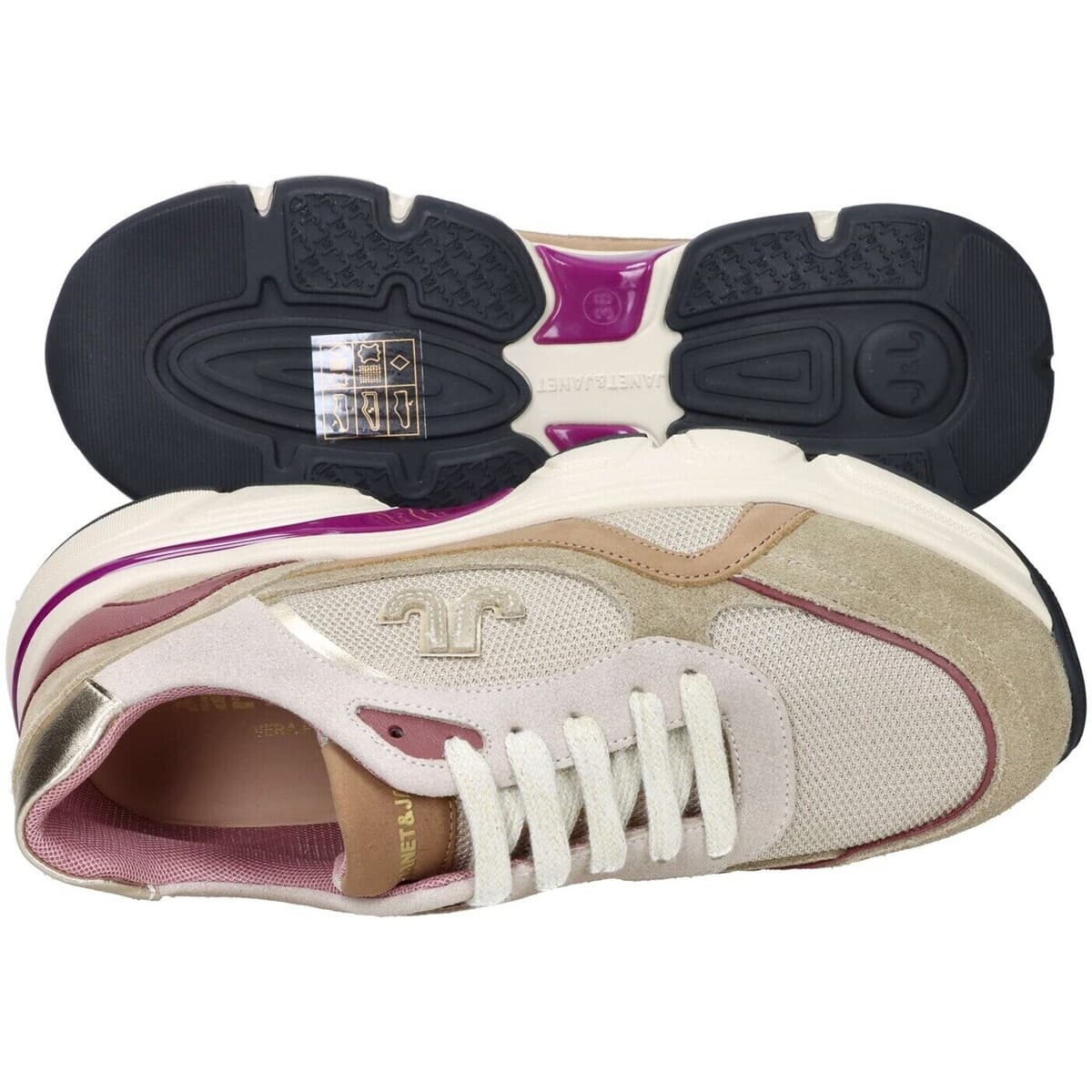 Women's Sneakers Janet&Janet Beige