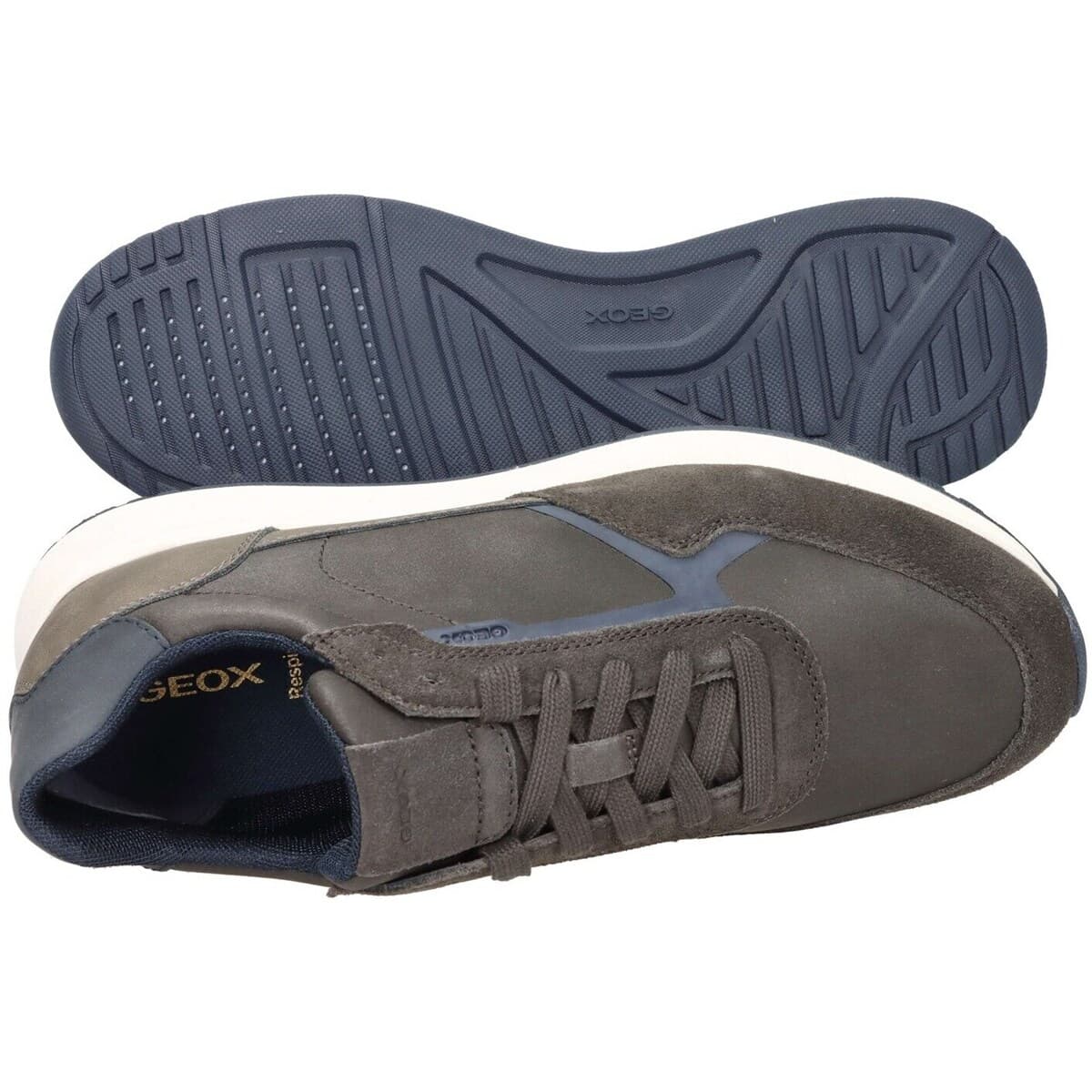 Men's Sneakers Geox Brown