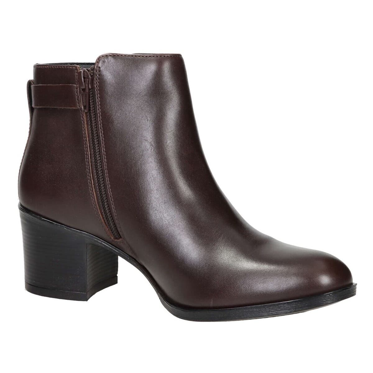 Women's Ankle Boots Geox Brown