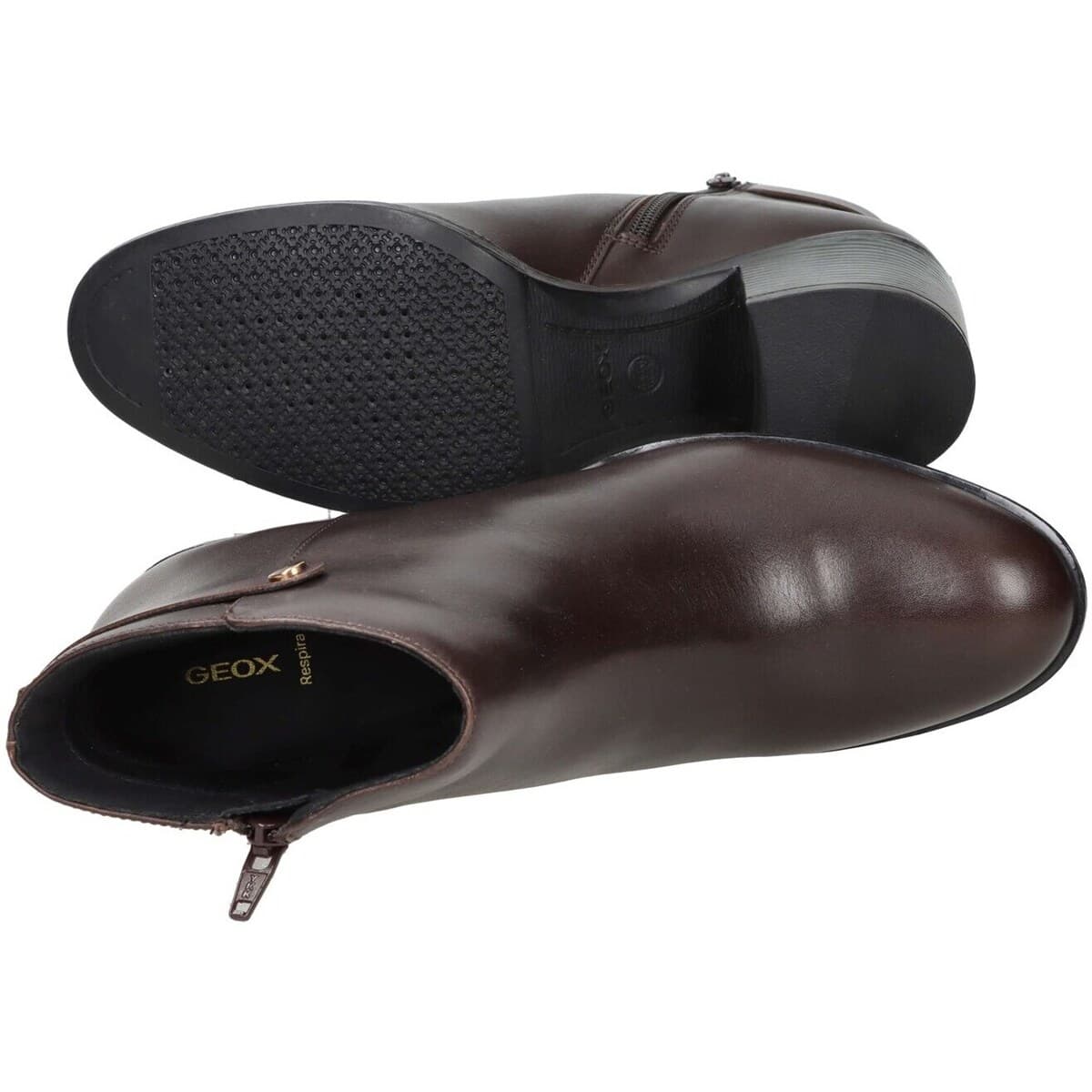 Women's Ankle Boots Geox Brown