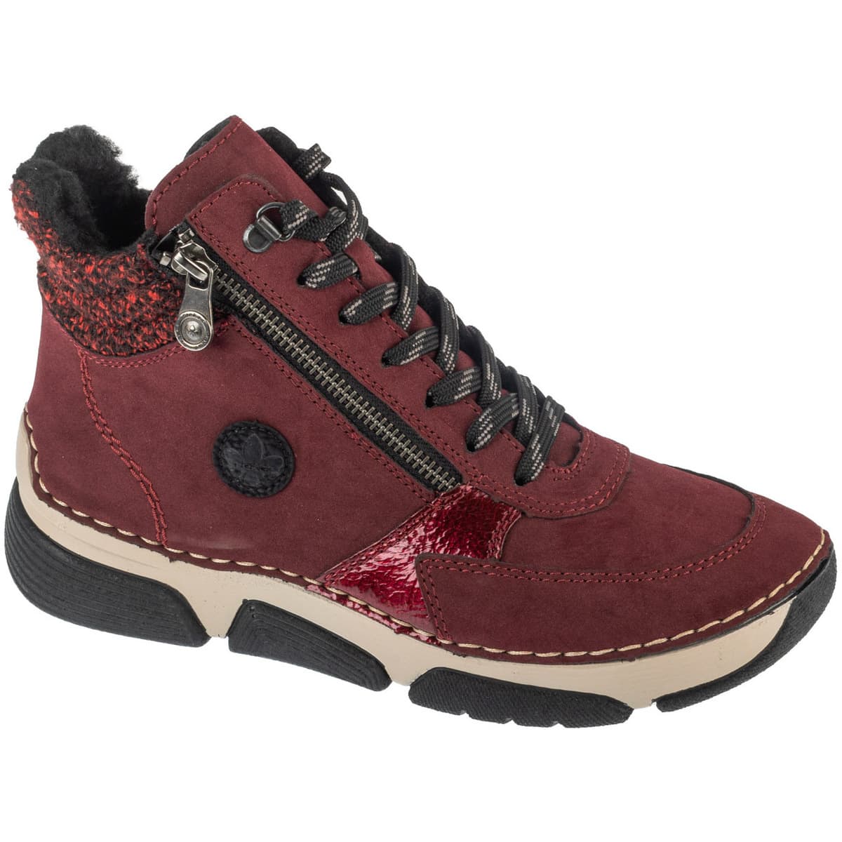 Women's Sneakers Rieker Bordeaux