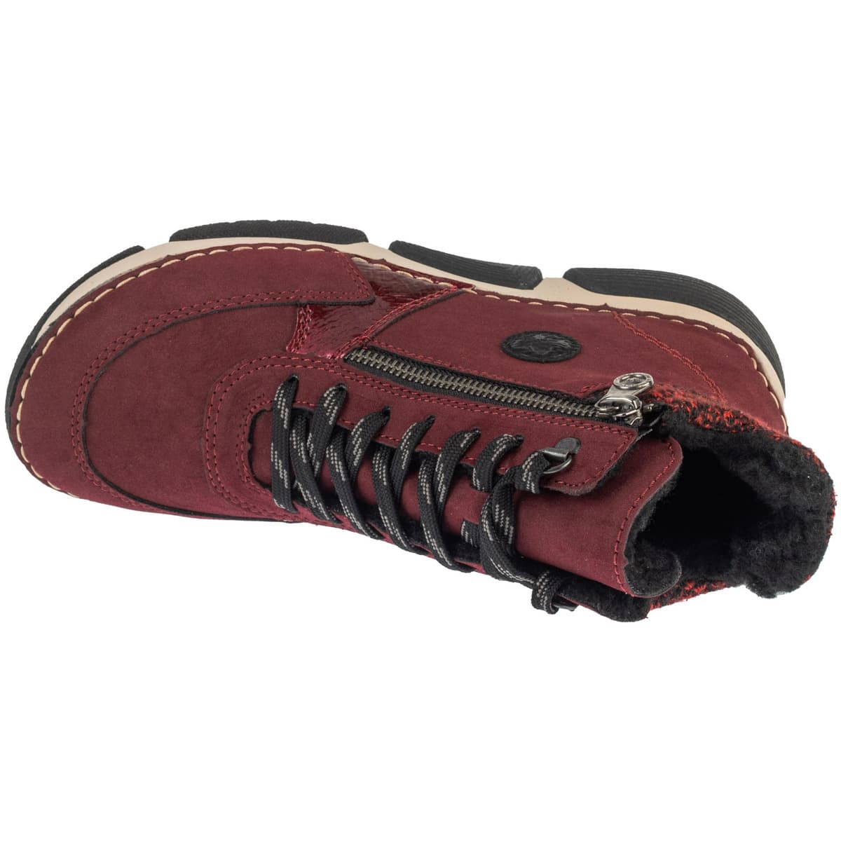 Women's Sneakers Rieker Bordeaux