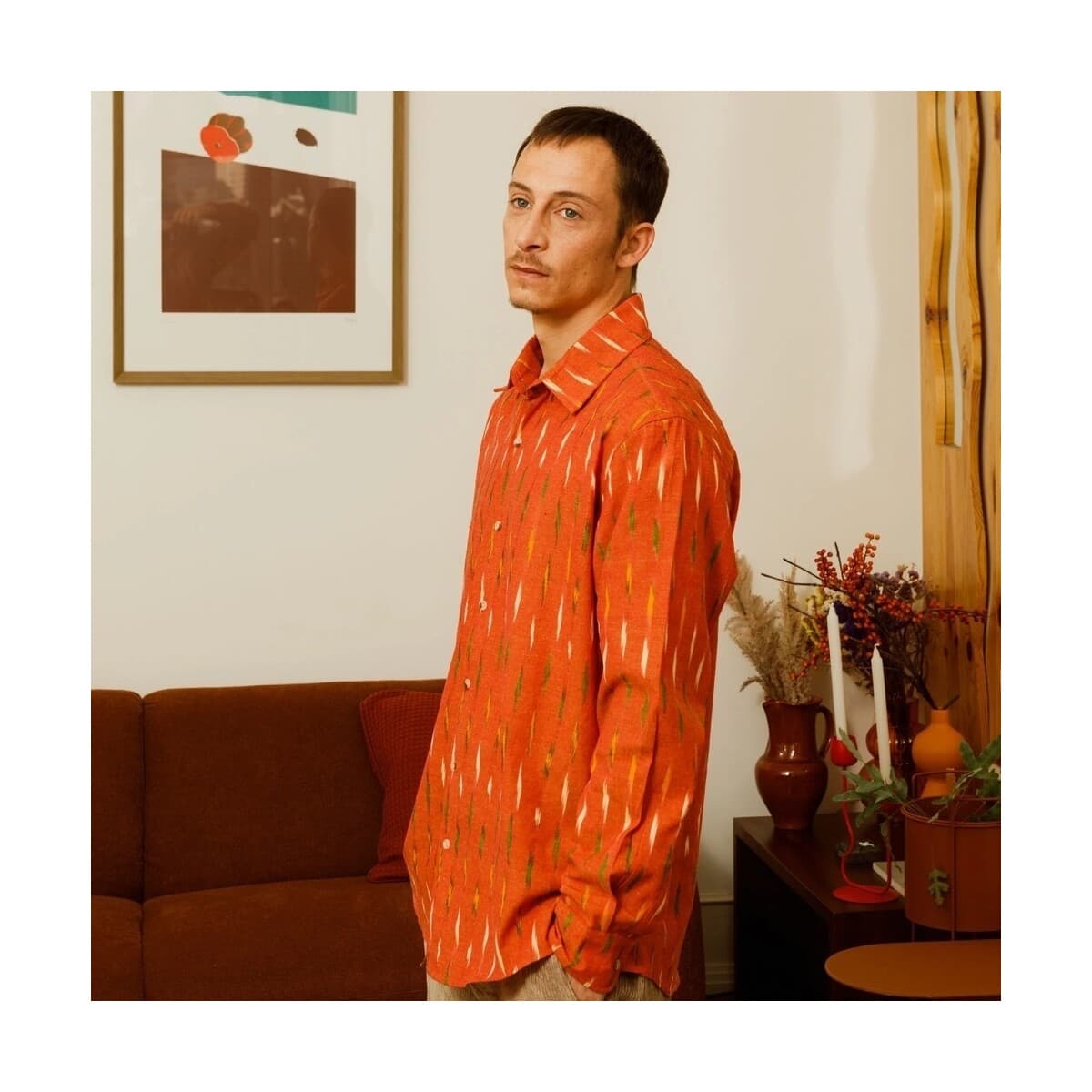 Men's Shirts Otherwise Orange