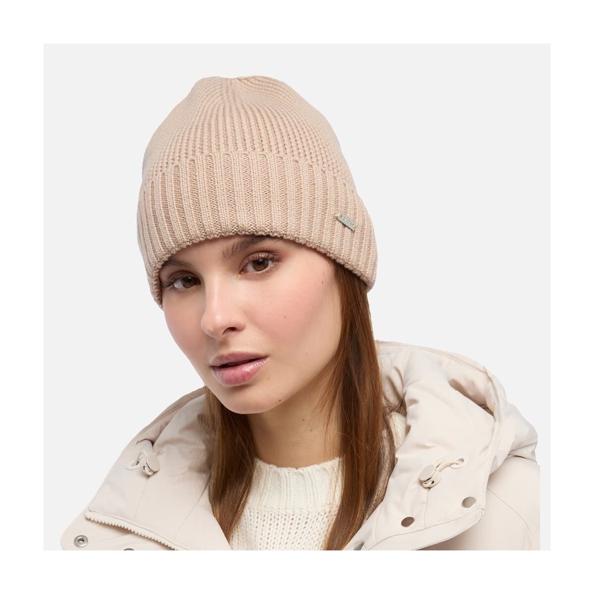 Women's Beanies Geox Brown