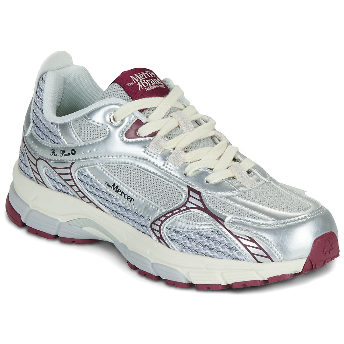 Women's Sneakers The Mercer Brand Silver