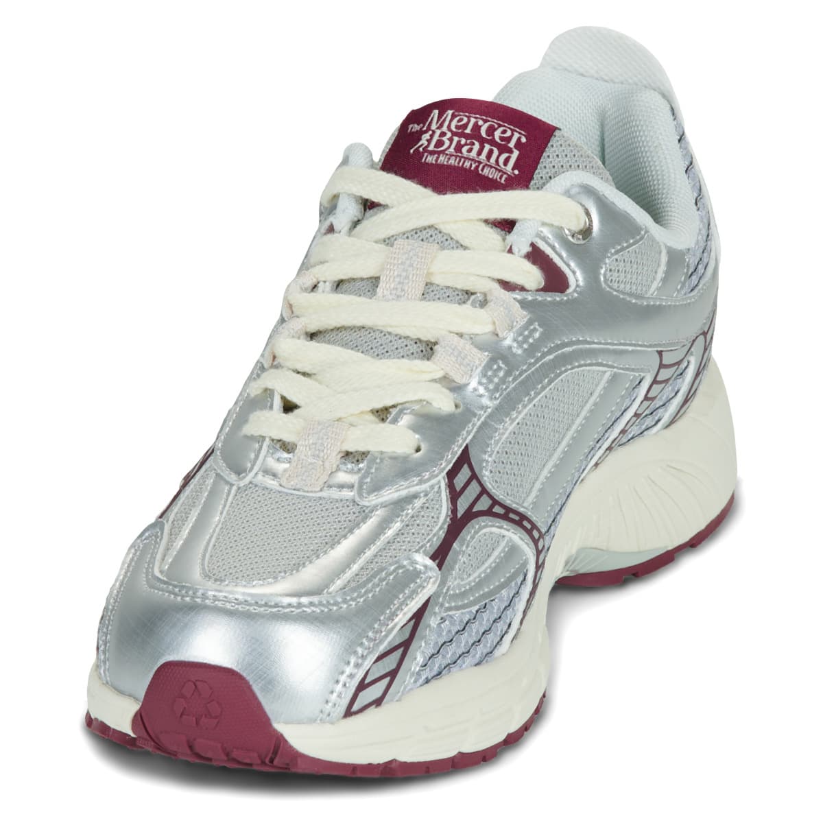 Women's Sneakers The Mercer Brand Silver