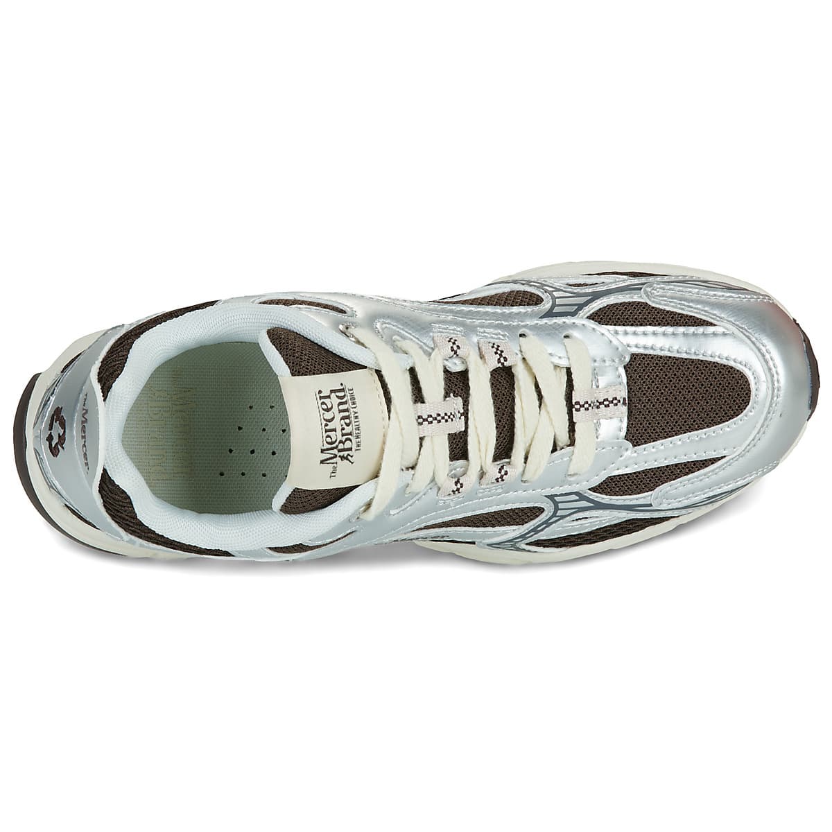 Women's Sneakers The Mercer Brand Silver