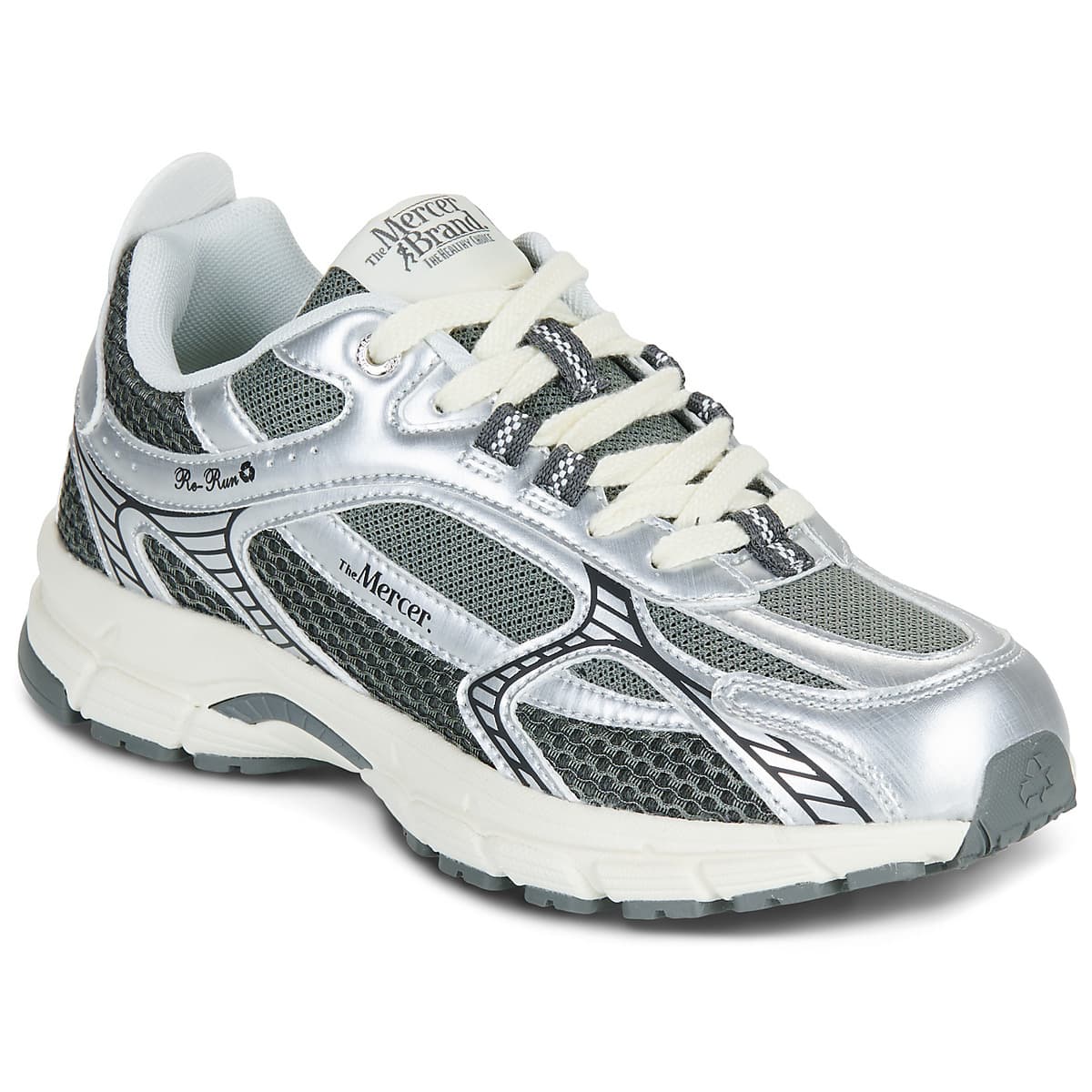 Women's Sneakers The Mercer Brand Silver