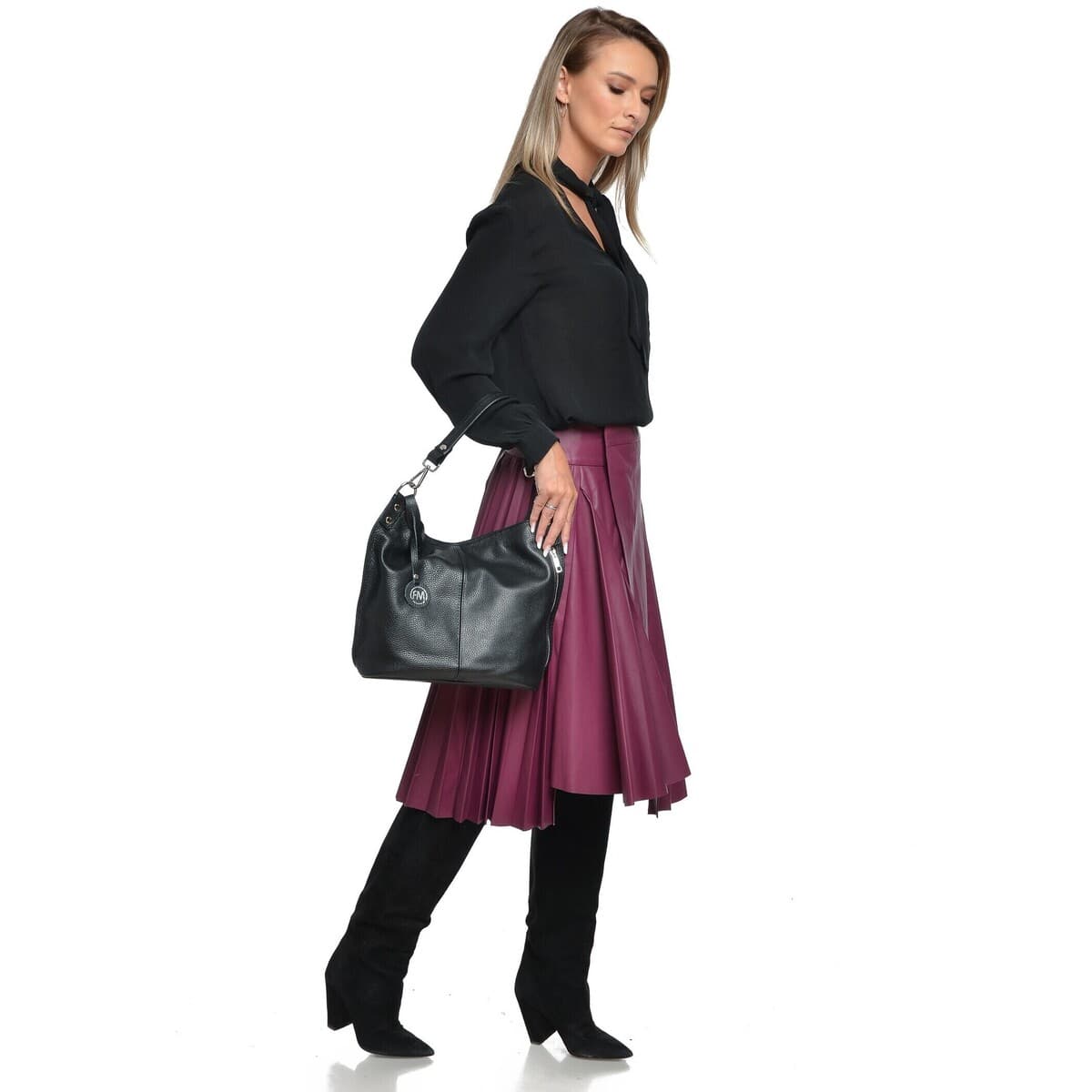 Women's Shoulder Bags Roberta M Black