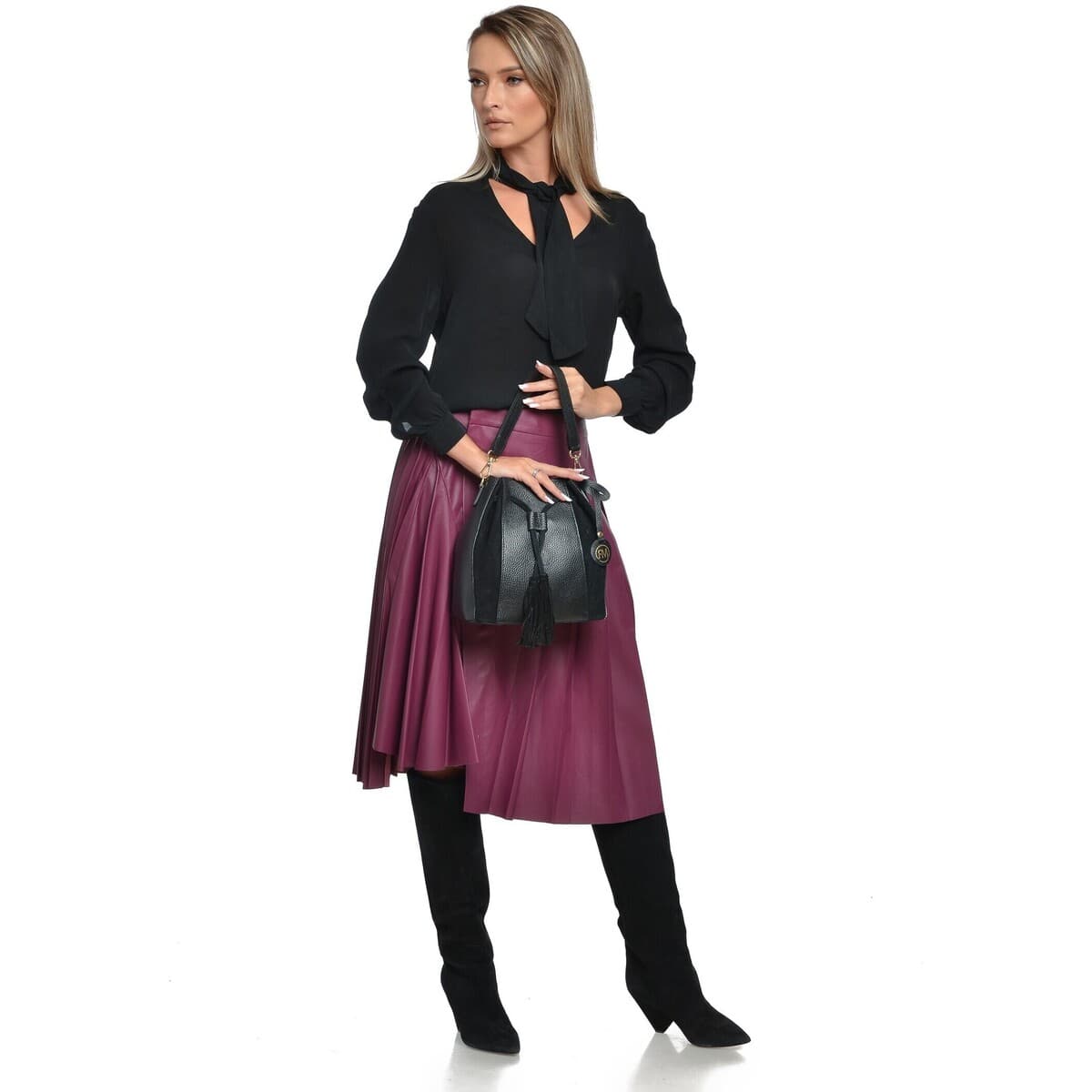 Women's Shoulder Bags Roberta M Black