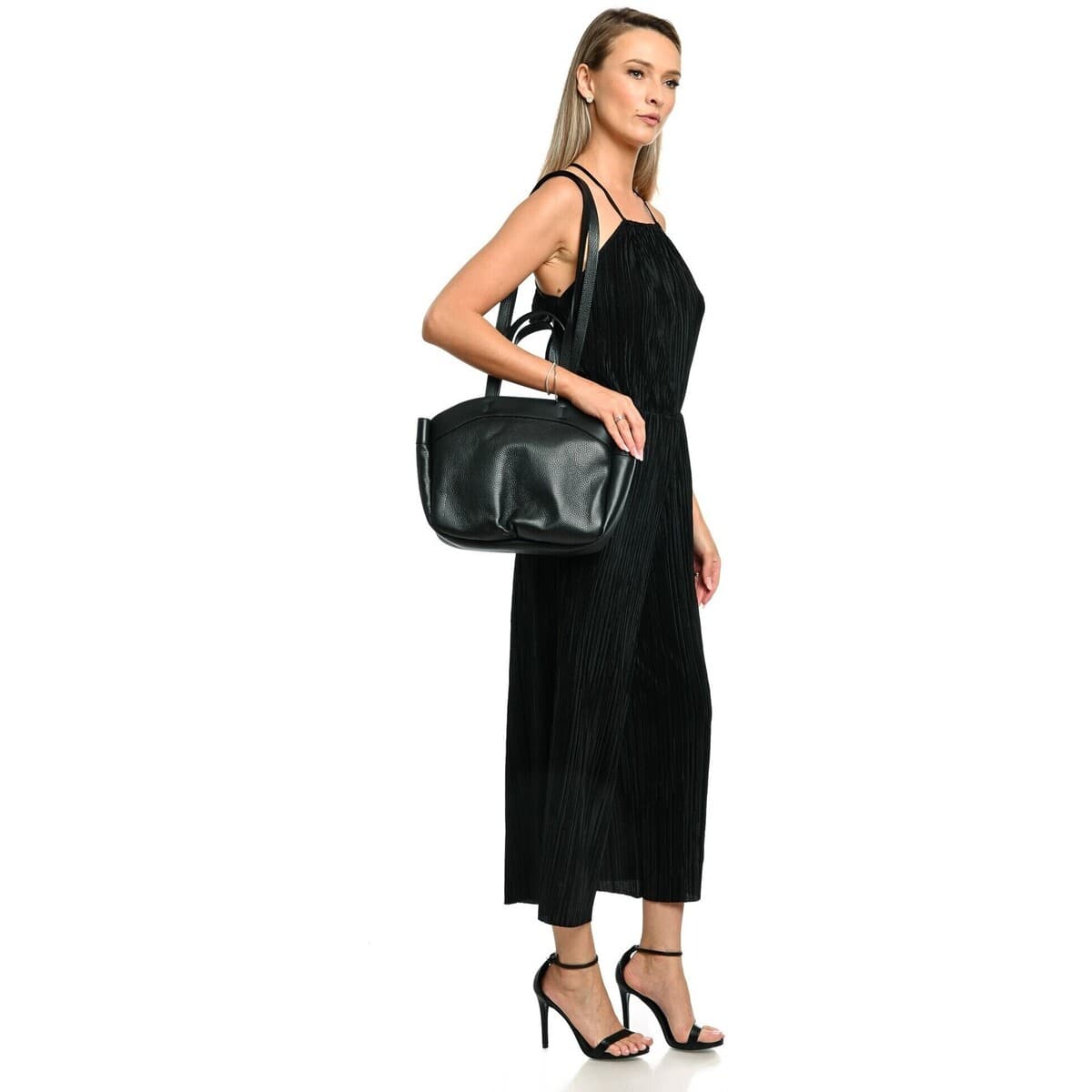Women's Handbags Anna Luchini Black