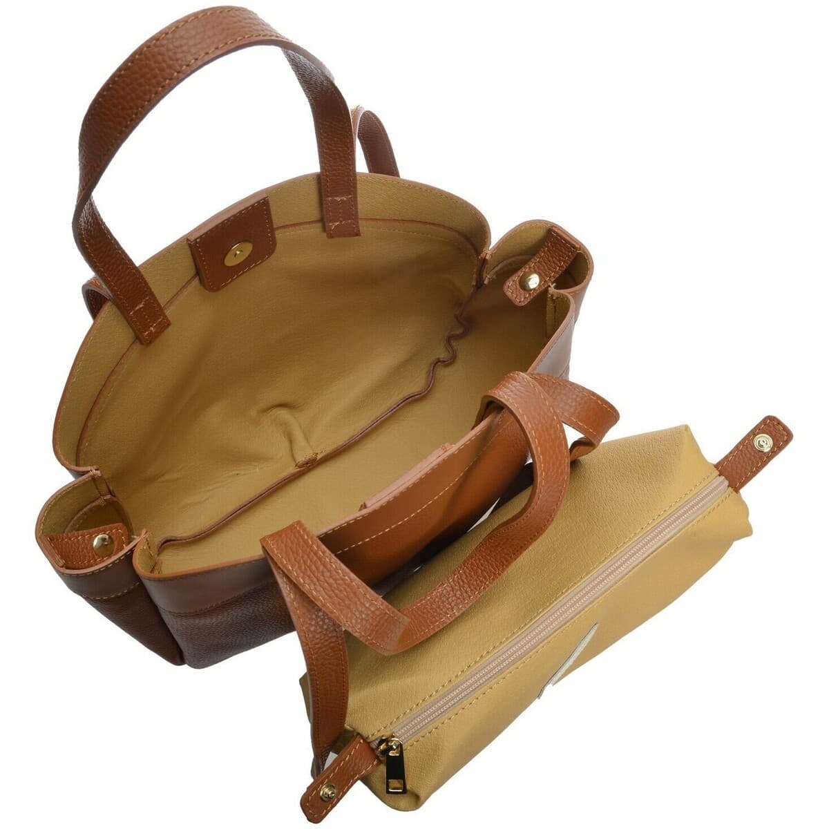 Women's Handbags Anna Luchini Brown