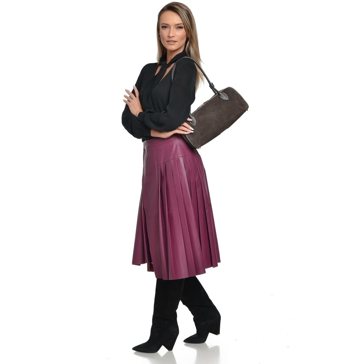 Women's Shoulder Bags Anna Luchini Brown