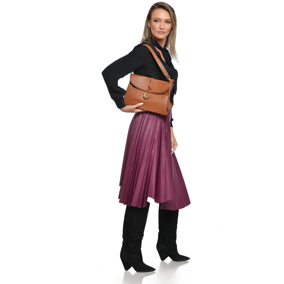 Women's Shoulder Bags Anna Luchini Brown