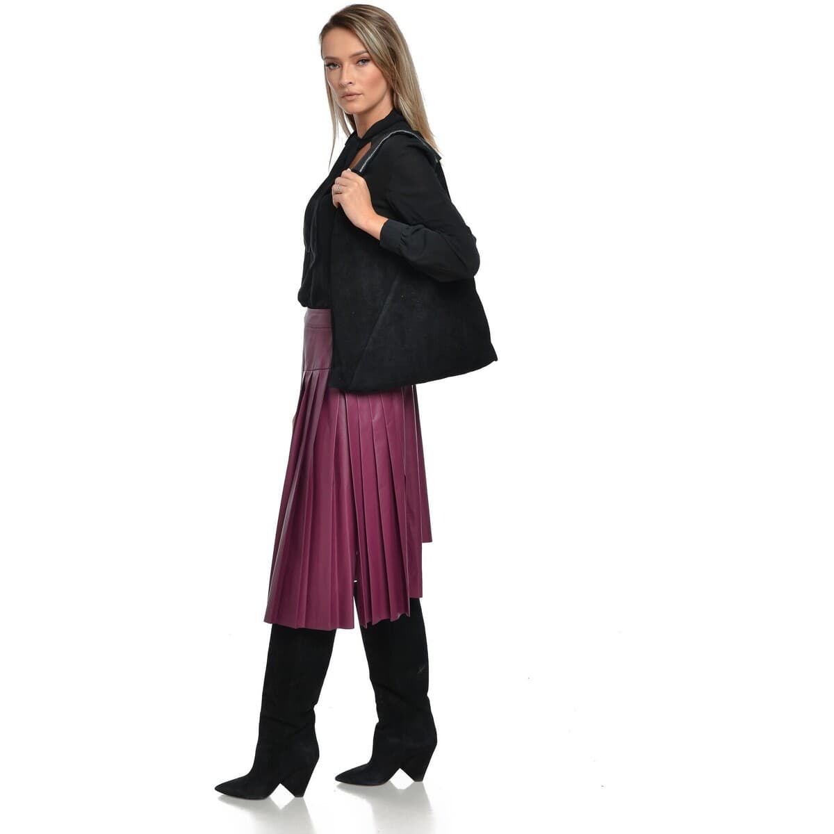 Women's Shoulder Bags Anna Luchini Black