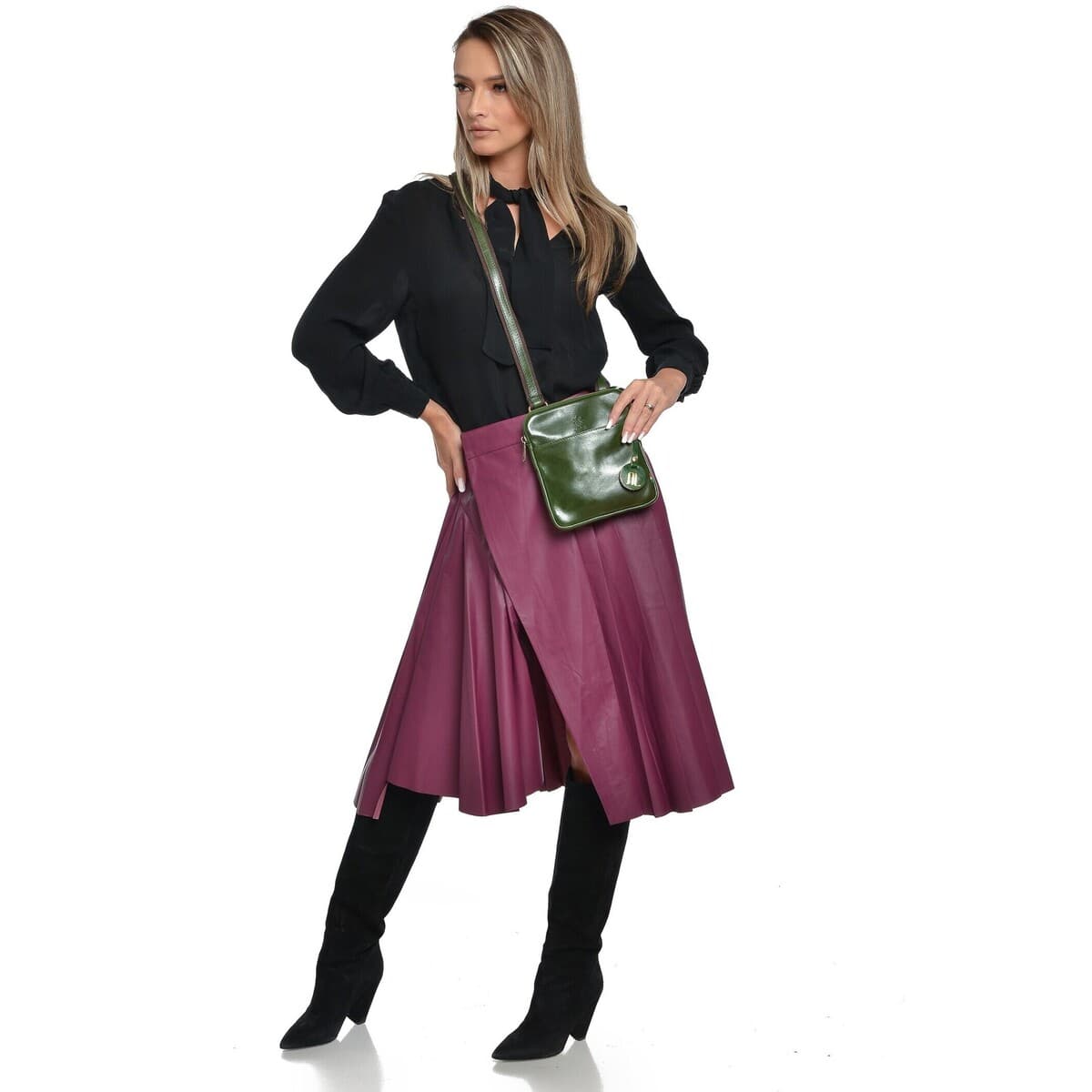 Women's Shoulder Bags Anna Luchini Green