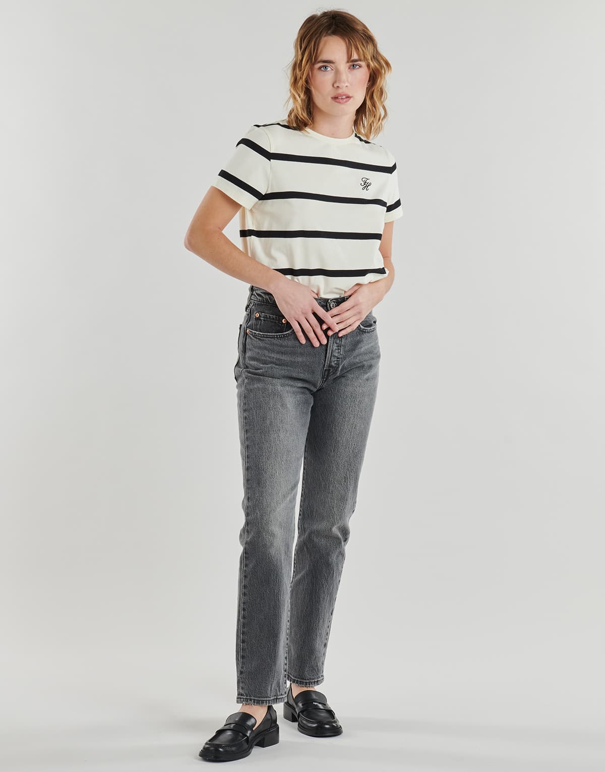 Women's Jeans Levis Gray