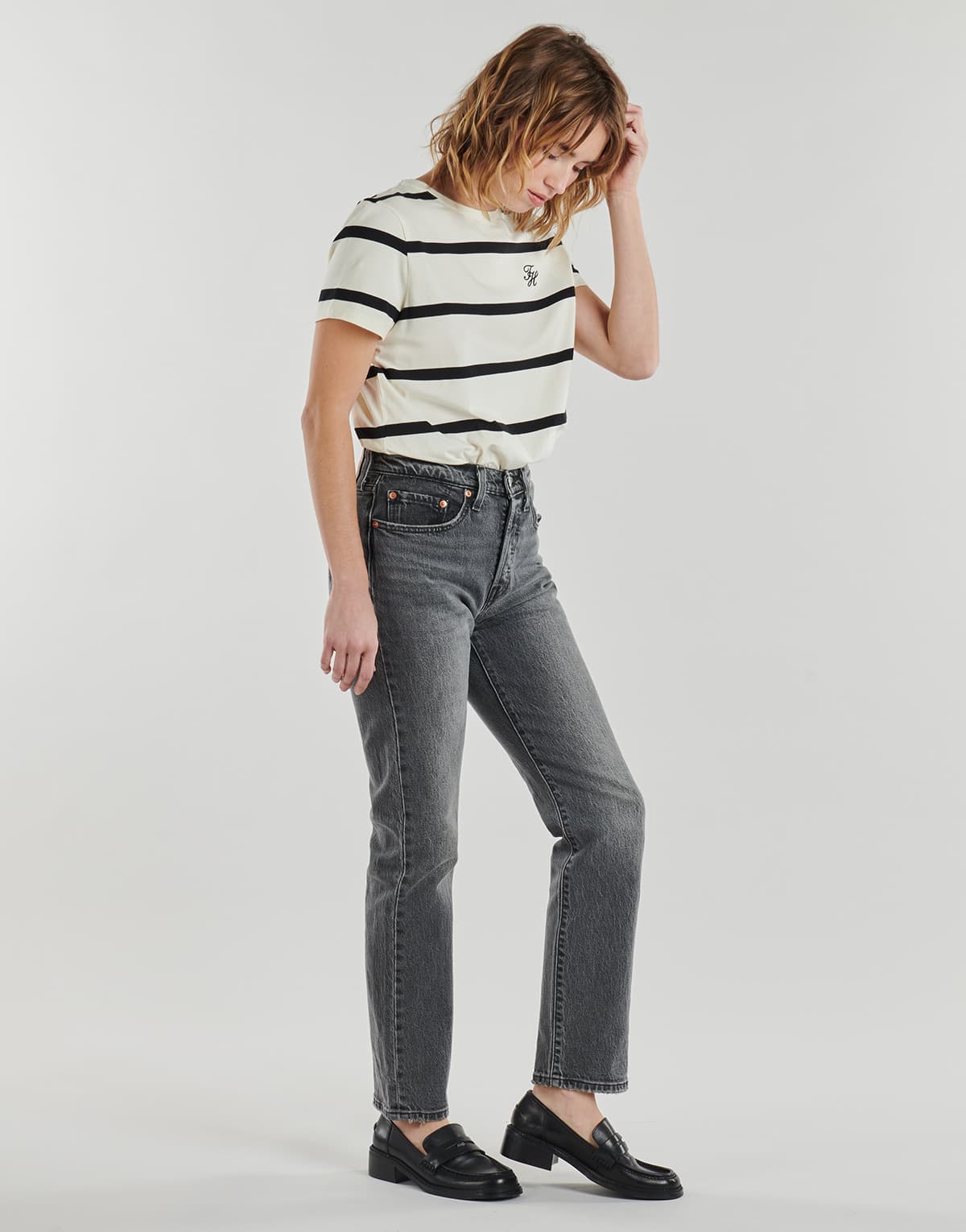 Women's Jeans Levis Gray