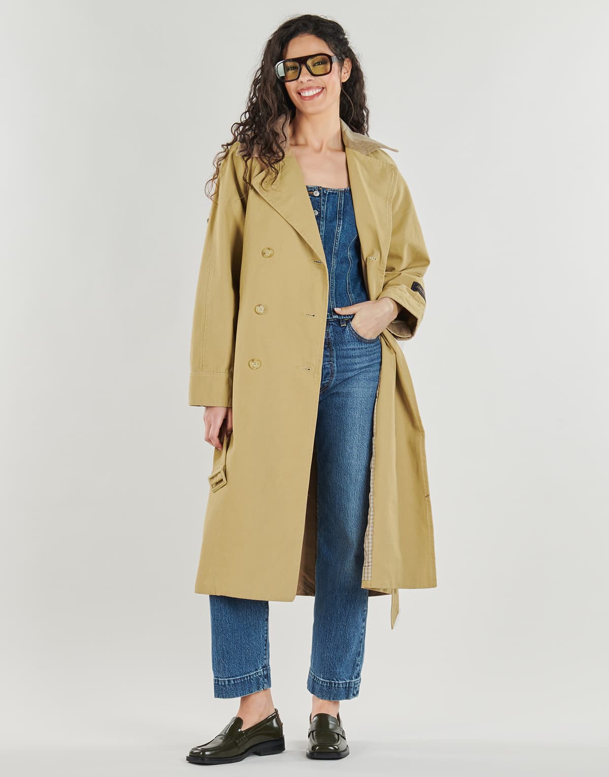 Women's Coats Levis Beige