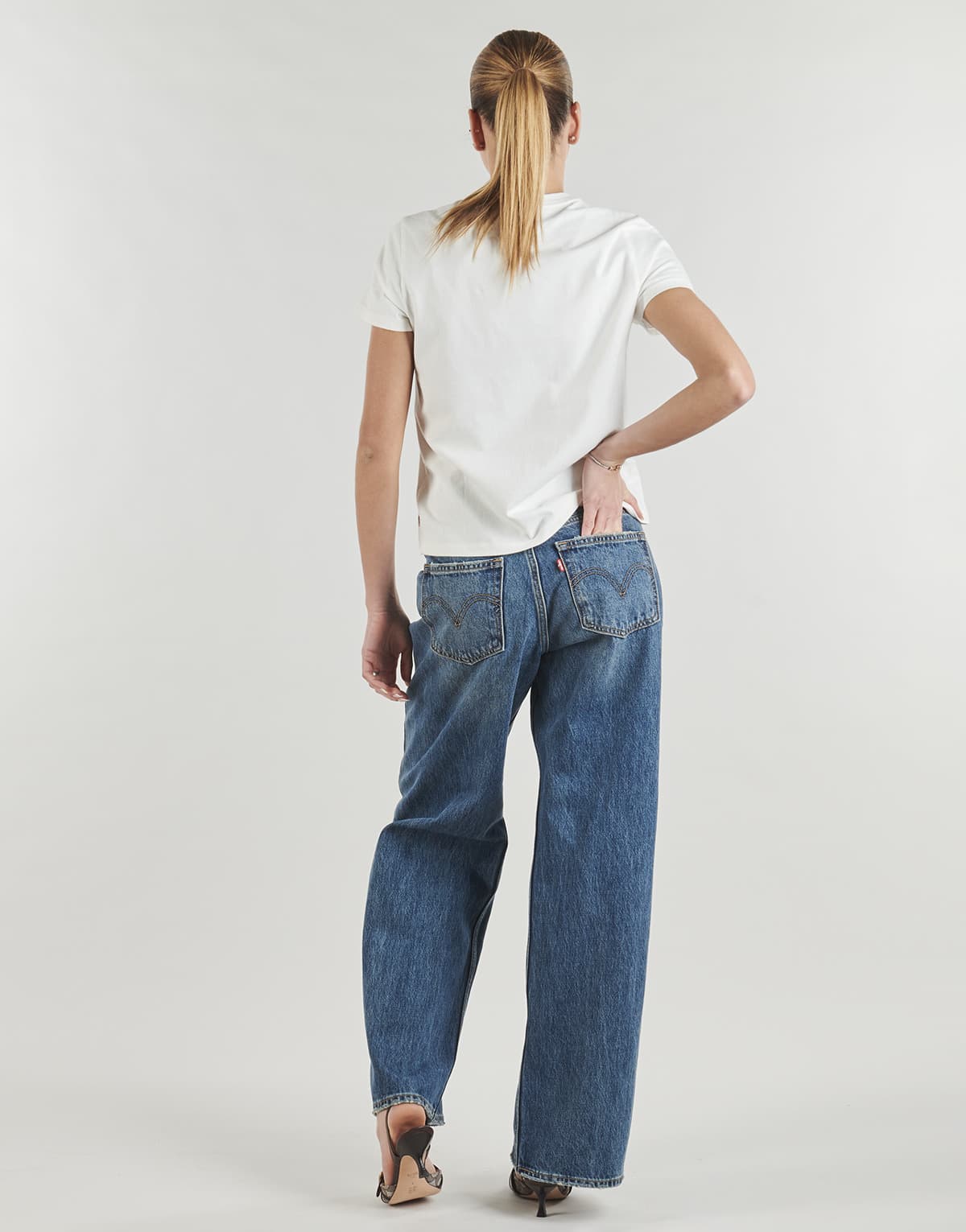 Women's T-Shirts Levis White