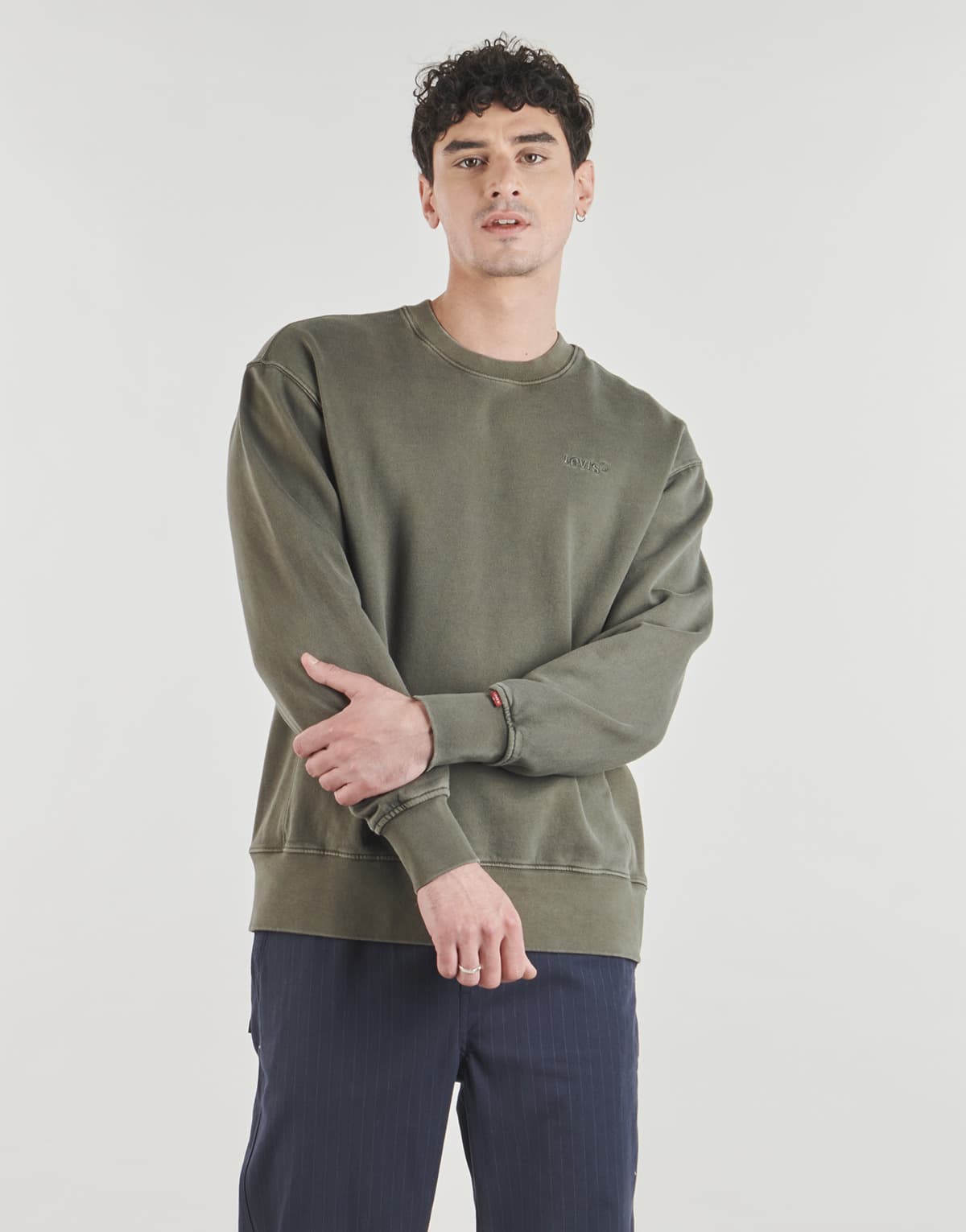 Men's Sports T-Shirts Levis Khaki