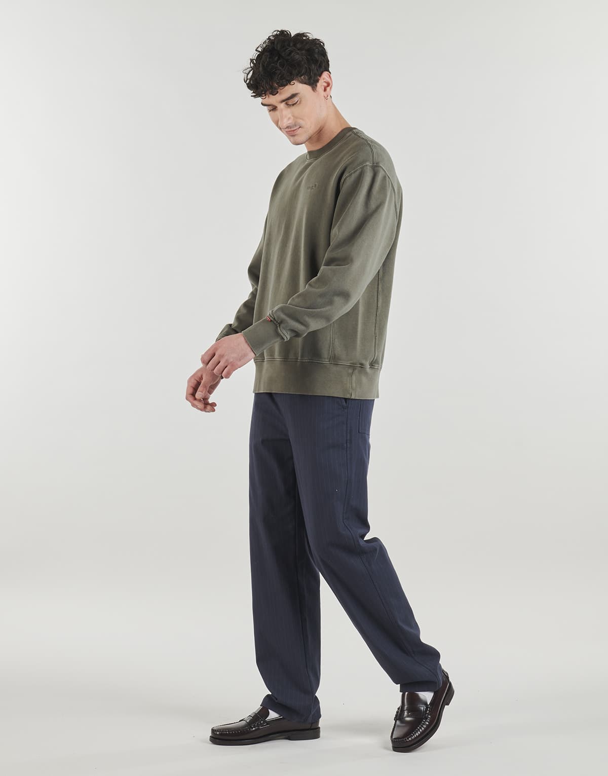 Men's Sports T-Shirts Levis Khaki