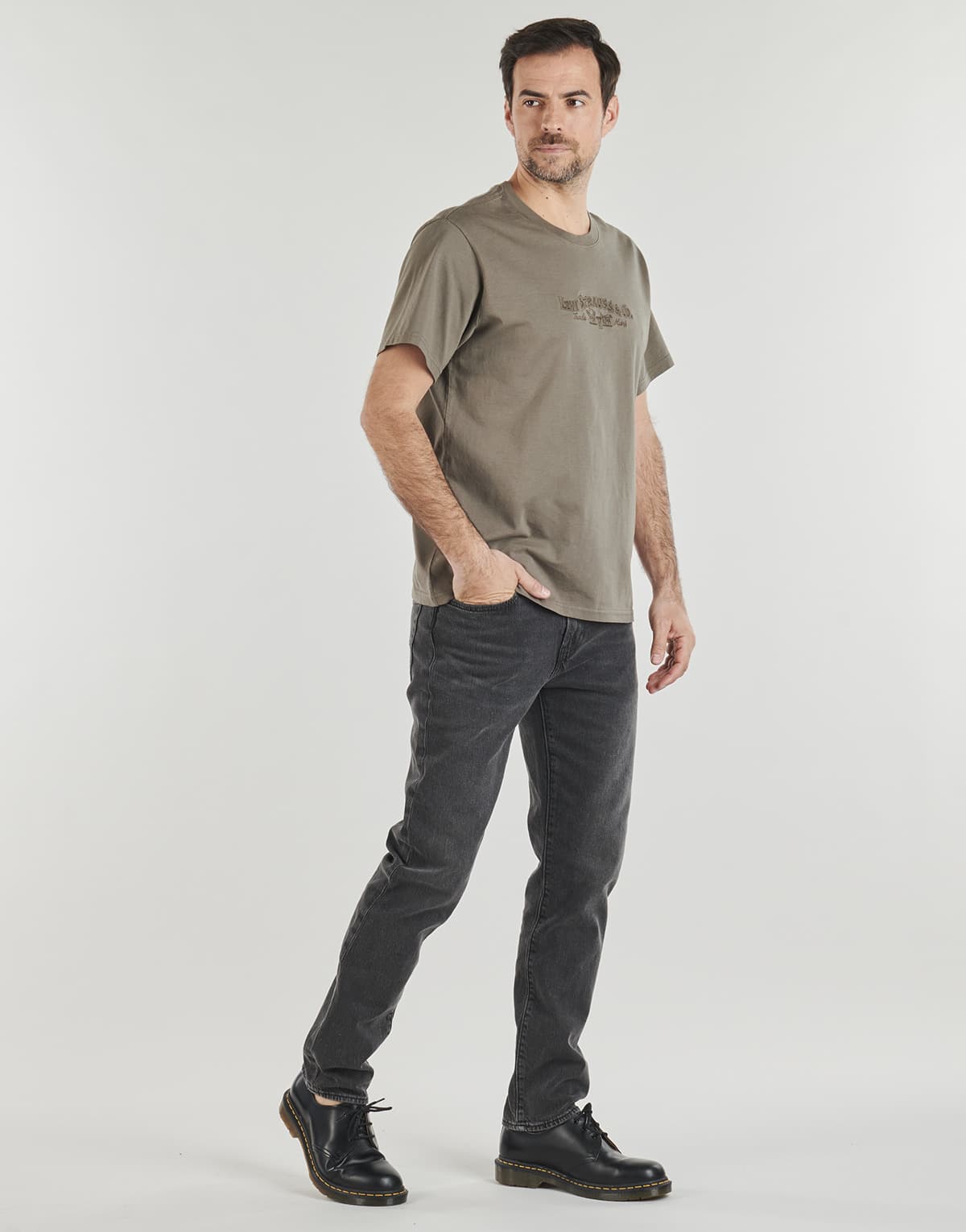 Men's T-Shirts Levis Khaki