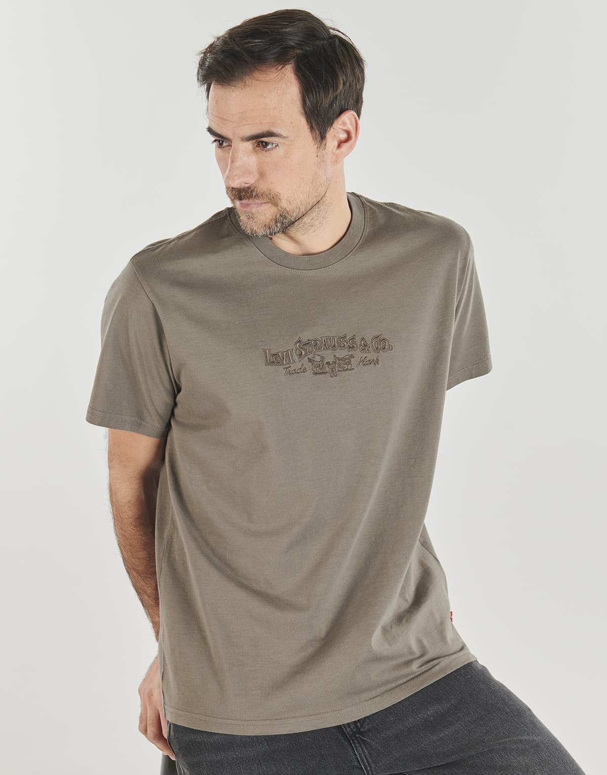 Men's T-Shirts Levis Khaki