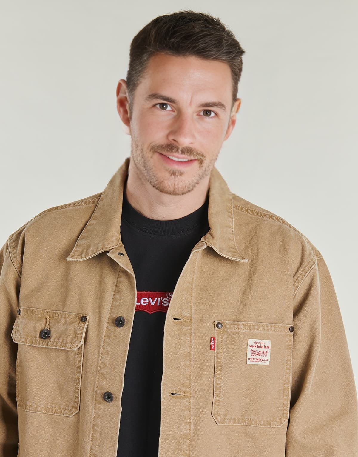 Men's Jackets Levis Beige
