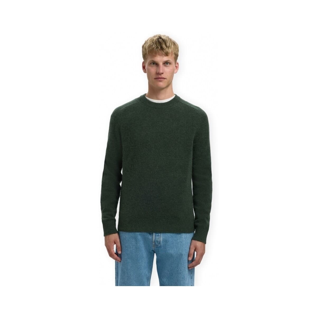 Men's Sweaters Selected Green