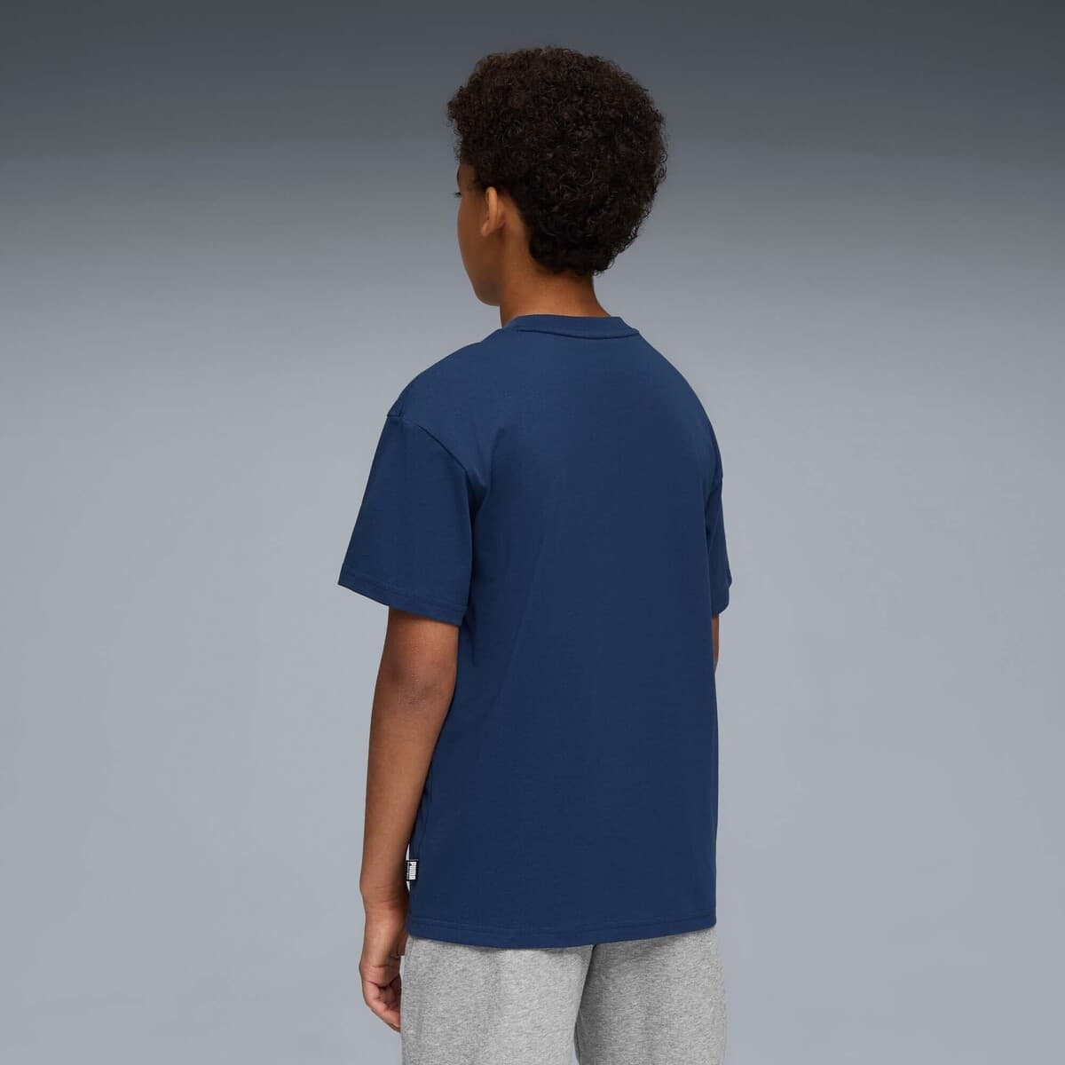 Boys' T-Shirts Puma Blue