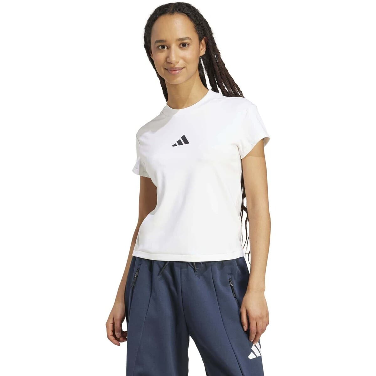 Women's T-Shirts adidas White
