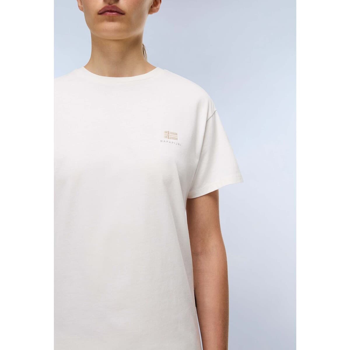 Women's T-Shirts Napapijri White