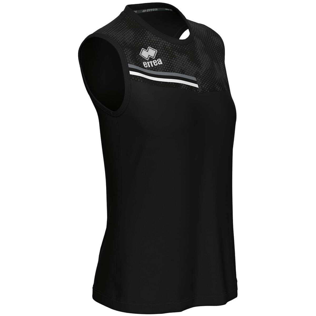 Women's Sleeveless Tops Errea Black