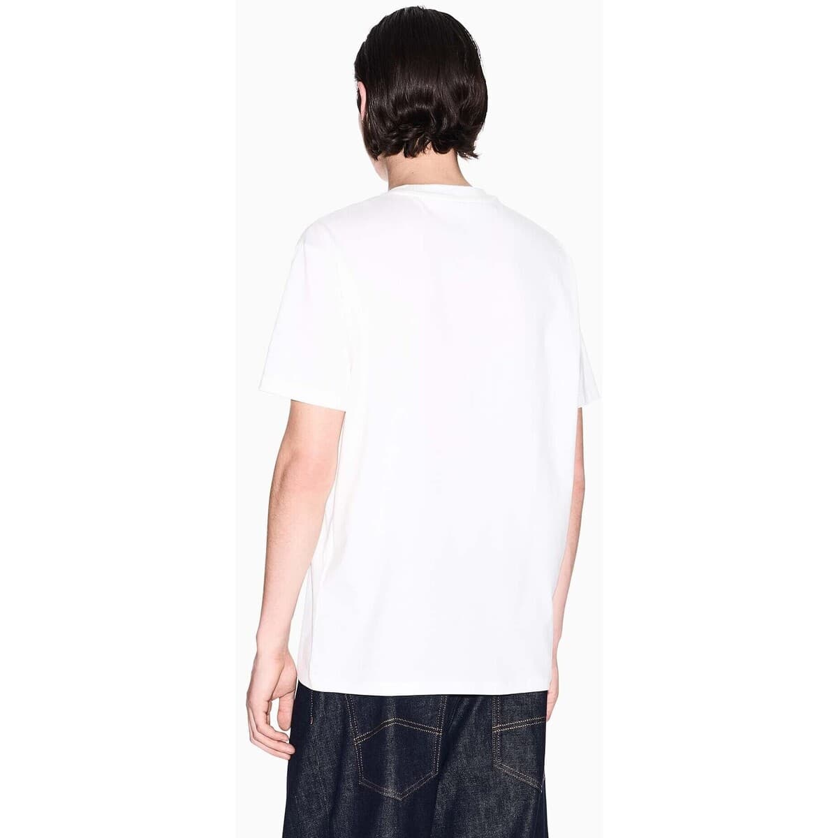 Men's T-Shirts EAX White