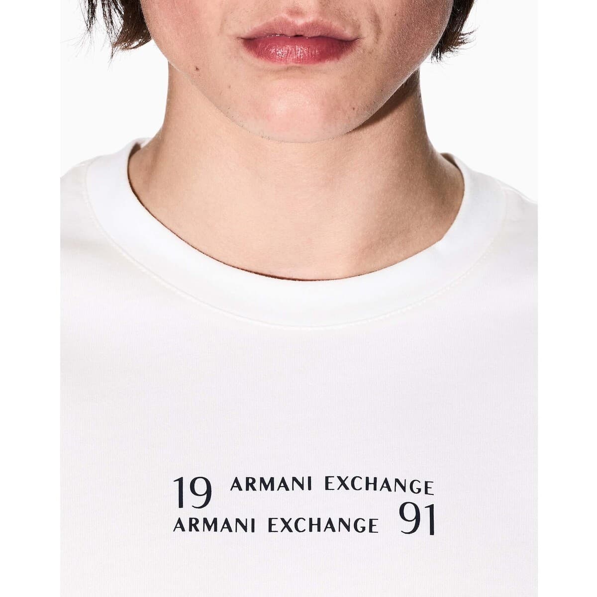 Men's T-Shirts EAX White