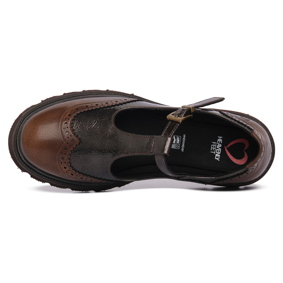 Women's Oxfords Heavenly Feet Brown