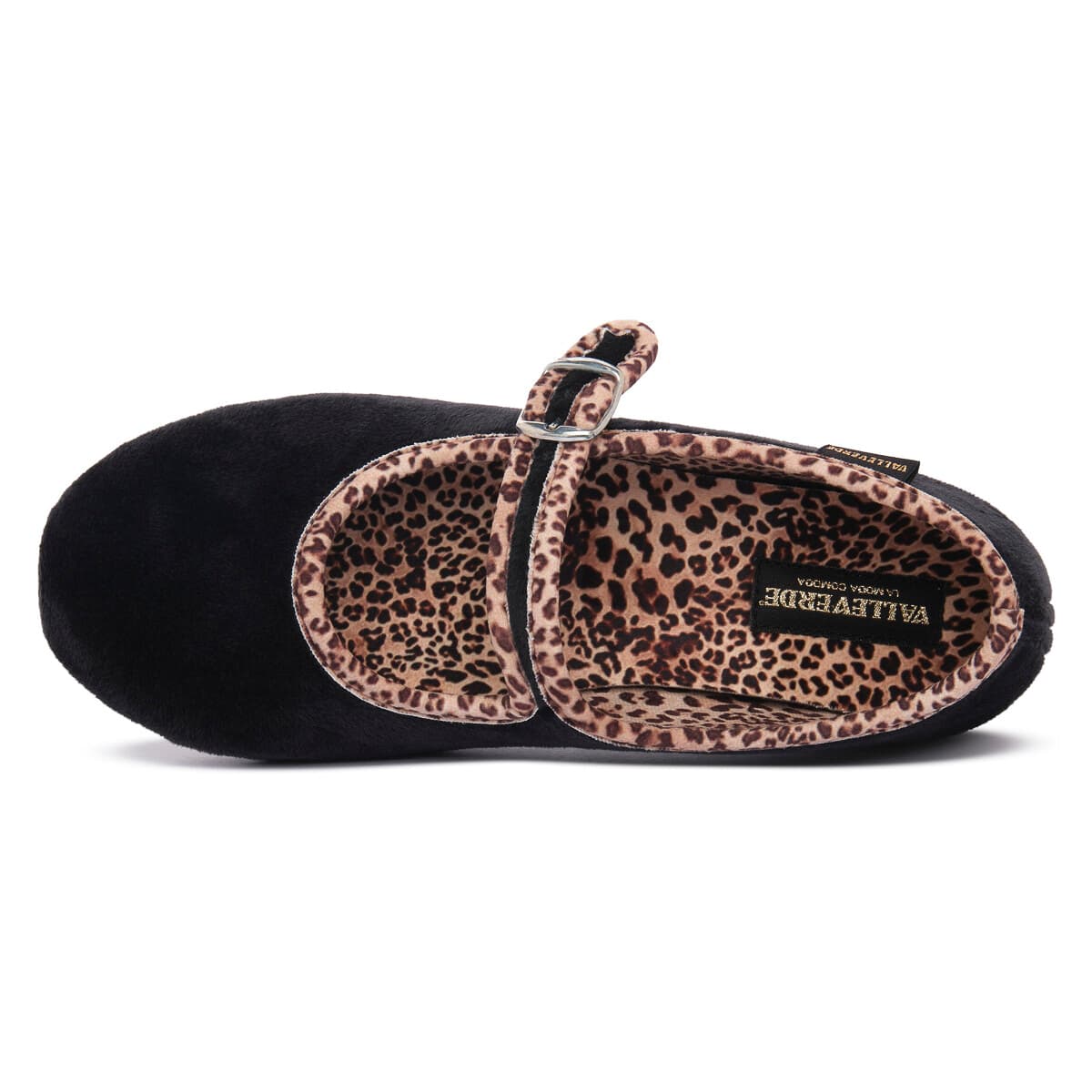 Women's Ballet Flats Valleverde Black