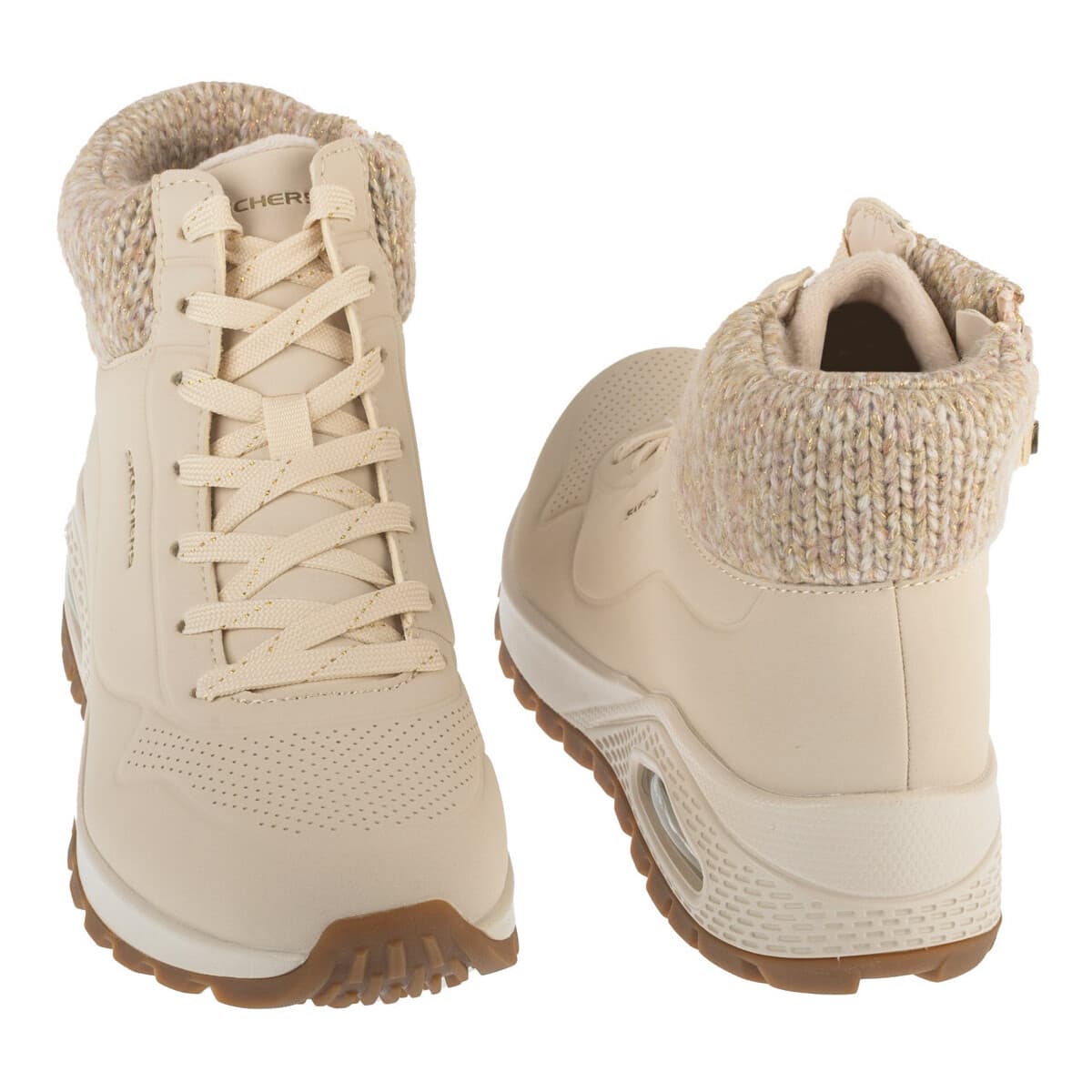 Women's Boots Skechers Beige