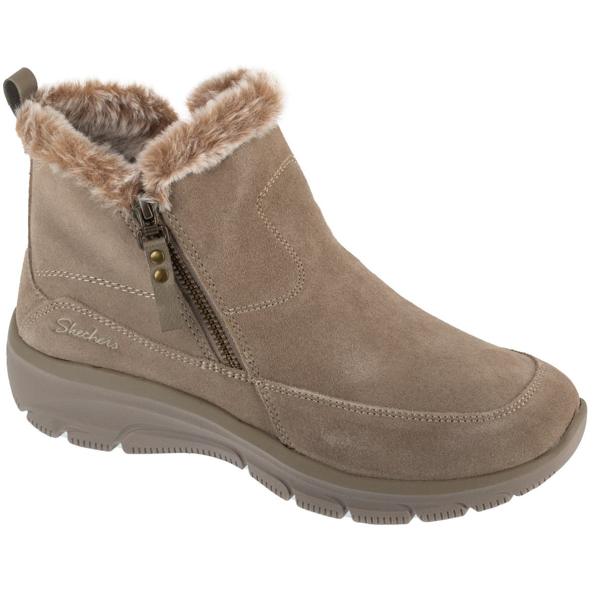 Women's Boots Skechers Beige