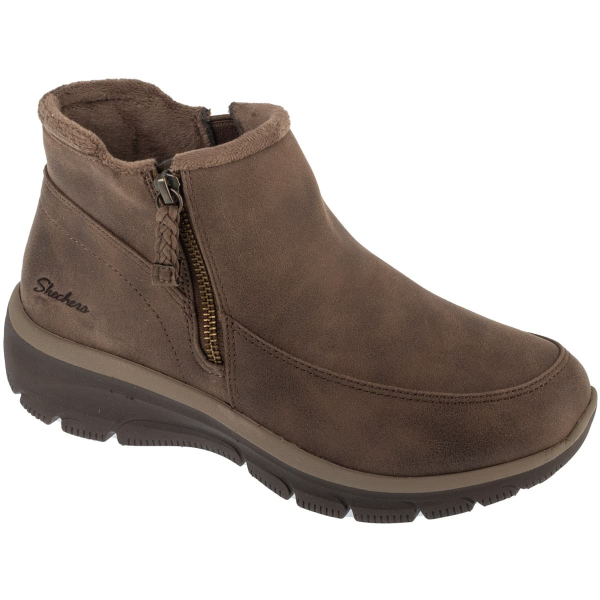 Women's Boots Skechers Brown