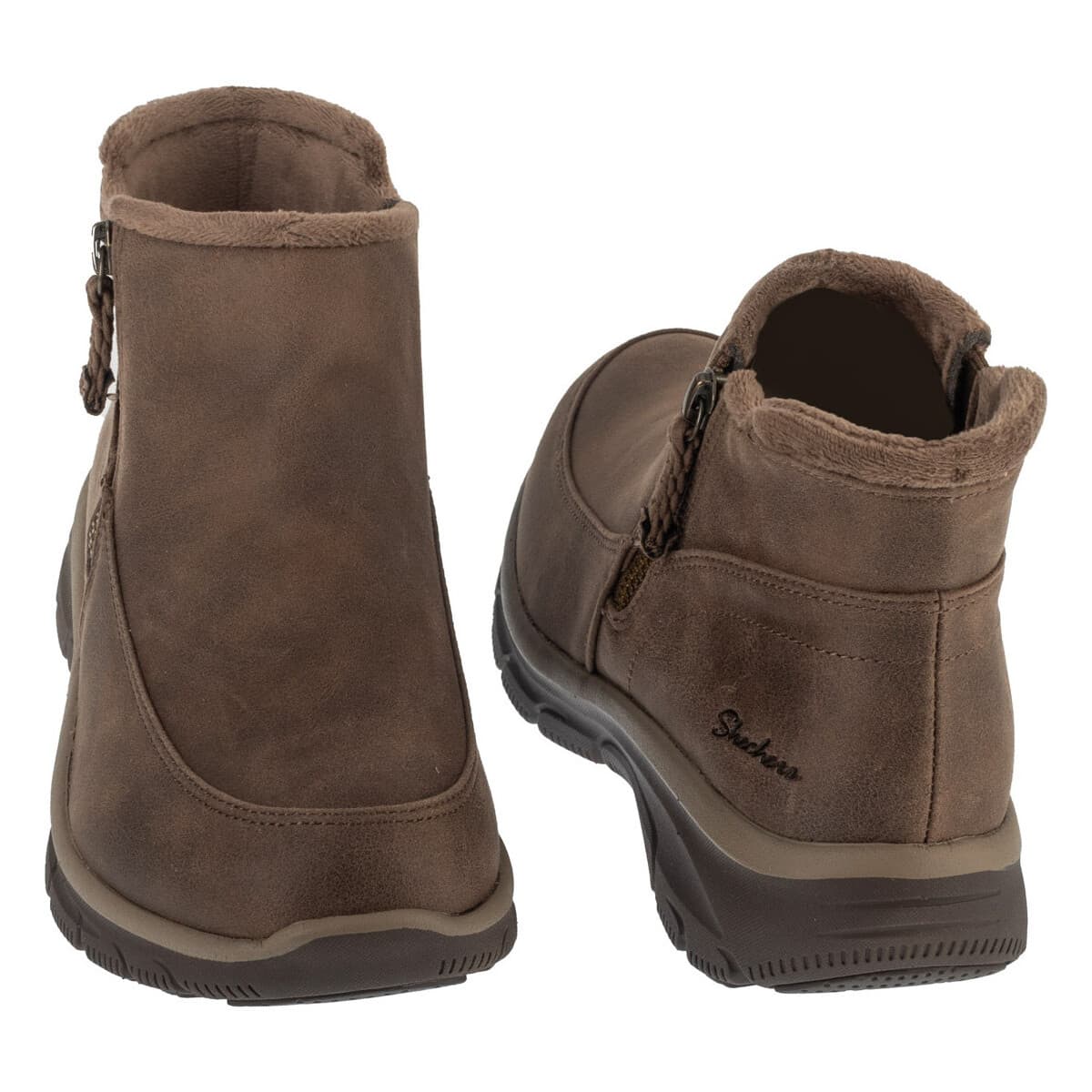 Women's Boots Skechers Brown