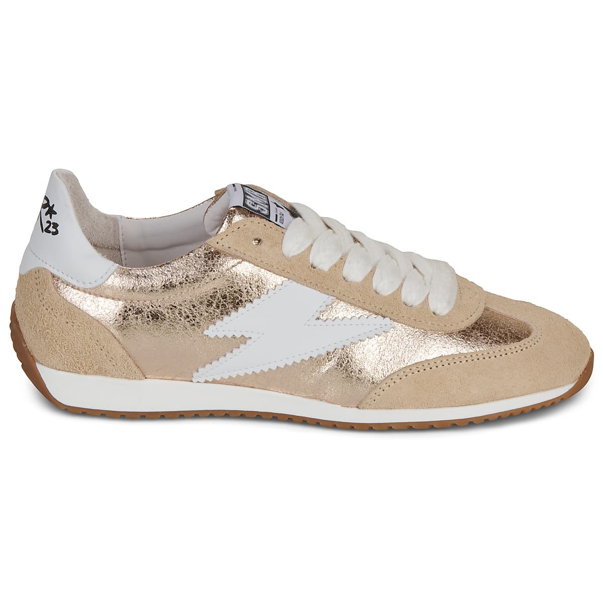 Women's Sneakers Semerdjian Gold