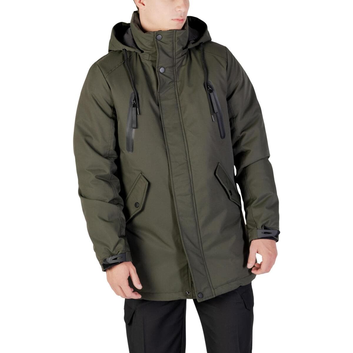 Men's Parkas Hydra Clothing Green