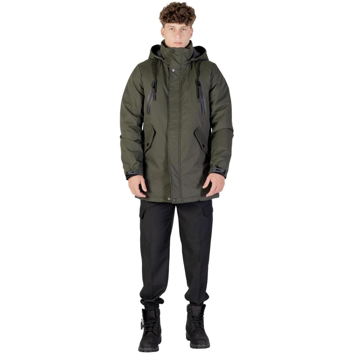 Men's Parkas Hydra Clothing Green