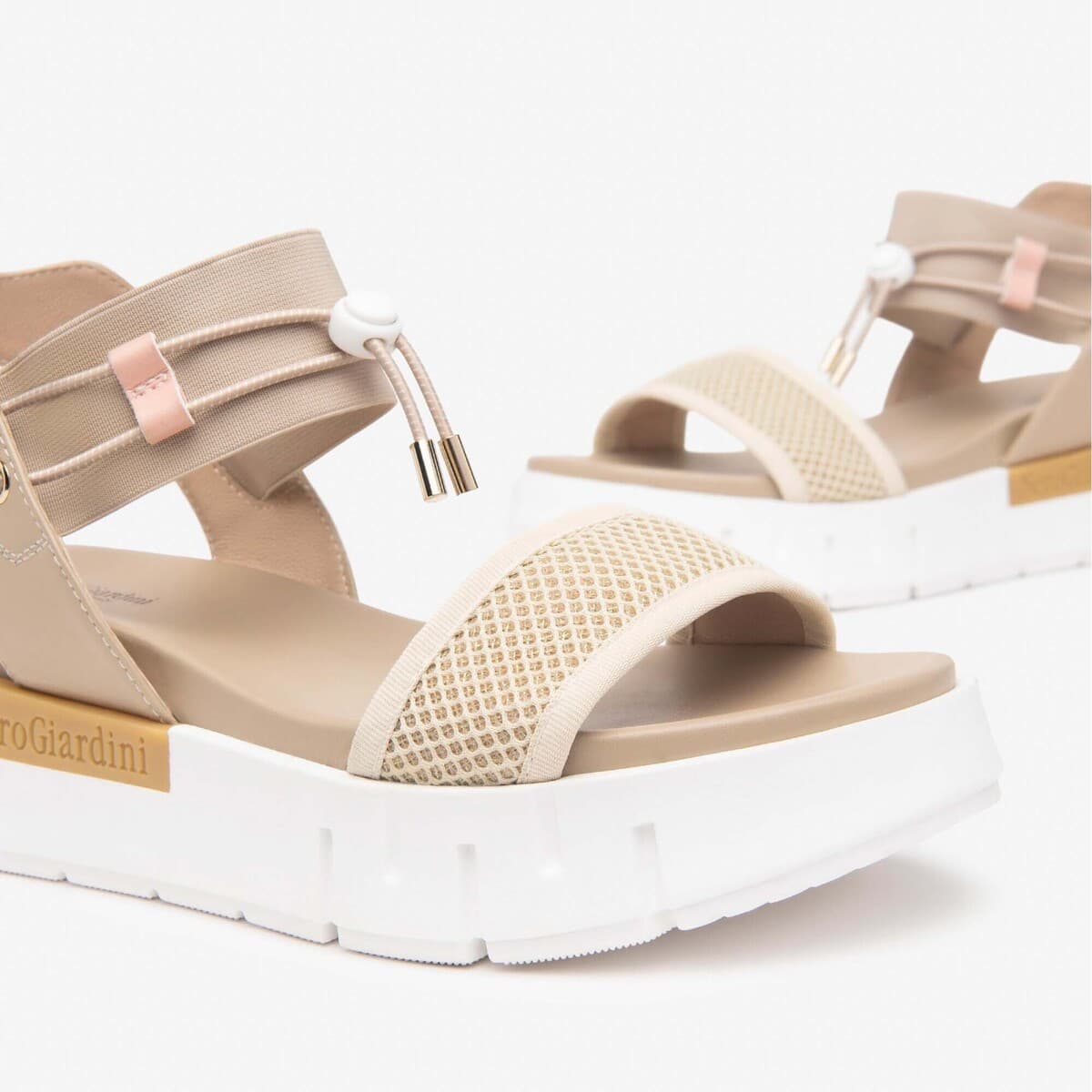 Women's Platforms NeroGiardini White